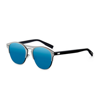 Dior迪奥男士太阳眼镜复古轻盈飞行员眼镜舒适鼻托设计潮流百搭 蓝色