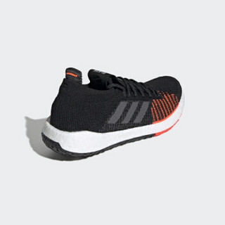 阿迪达斯官网adidas PulseBOOST HD m男鞋跑步运动鞋FU7333 黑色/橙色 41(255mm)