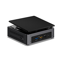 intel 英特尔 NUC7i3BNK 台式机 黑色(酷睿i3-7100U、核芯显卡、风冷)