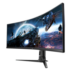 【省800元】华硕显示器_rog 玩家国度 xg49vq 49英寸曲面va显示器