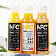 农夫山泉100%NFC橙汁果汁饮料300ml*10瓶/箱纯果汁