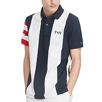 TOMMY HILFIGER 汤米·希尔费格 Abram 男士条纹Polo衫