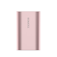 ROMOSS 罗马仕 A10 移动电源 玫瑰金 10000mAh micro usb Lightning 10W 线充套装