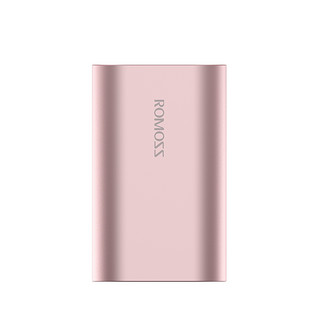 ROMOSS 罗马仕 A10 移动电源 玫瑰金 10000mAh micro usb Lightning 10W 线充套装