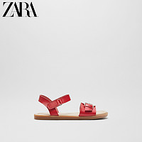 ZARA 新款 童鞋女童 春夏新品 搭扣魔术贴凉鞋 12632530020