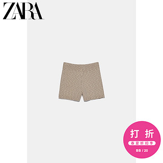 ZARA 【打折】女装 亚麻棉短裤 06771048082