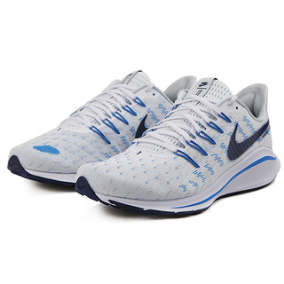 NIKE 耐克 Zoom Vomero 14 男士跑鞋 AH7857-103 白色/空间蓝/清透蓝 40