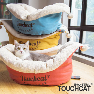 Touchdog它它touchcat猫窝冬季保暖网红猫咪窝深度睡眠猫窝宠物床