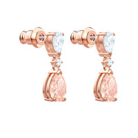 Swarovski 施华洛世奇 VINTAGE 5466888 女士粉色水晶耳环