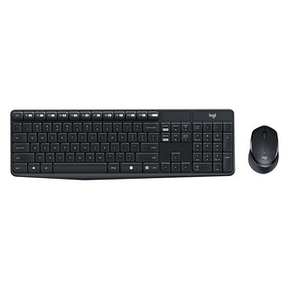 logitech 罗技 MK315 无线键鼠套装 黑色