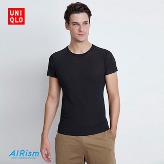 UNIQLO 优衣库 425388 AIRism网眼圆领短袖T恤