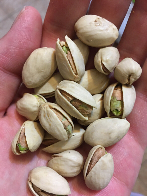 开心果味道很好，淡淡的咸味没有遮盖开心果