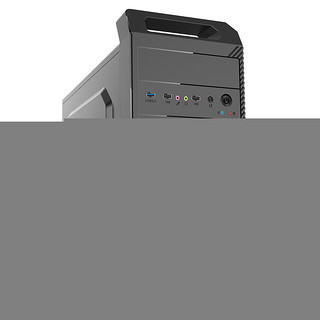 长城机箱 商祺R20台式电脑机箱 商务办公MATX机箱 USB3.0台式防尘