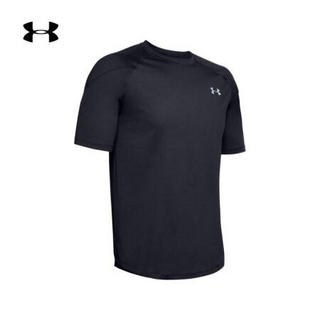 安德玛官方UA Recover男子运动短袖T恤Under Armour1351569 黑色001 S