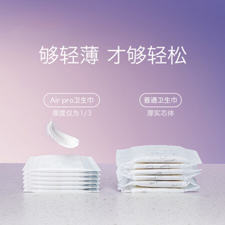 babycare 棉柔极薄迷你日用姨妈巾护垫190mm10片