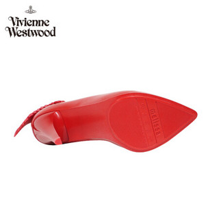 VIVIENNE WESTWOOD(薇薇安威斯特伍德)奢侈品 新品西太后女鞋女装高跟鞋 红色 usa5