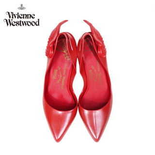 VIVIENNE WESTWOOD(薇薇安威斯特伍德)奢侈品 新品西太后女鞋女装高跟鞋 红色 usa5