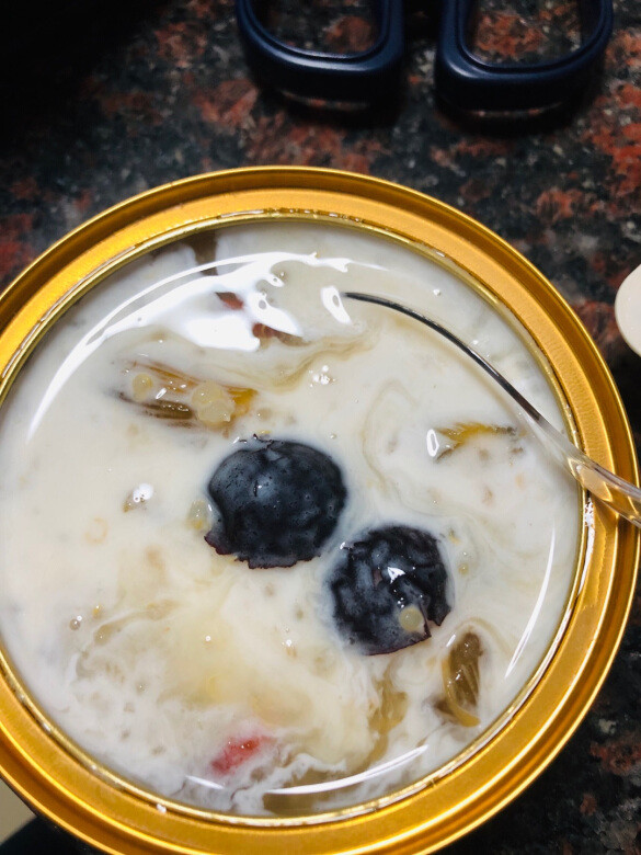 一直吃的这家即食花胶，加了藜麦的口感会比