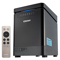 QNAP威联通TS453Bmini 8G内存 四盘位磁盘阵列网络存储NAS办公私有云家庭网络存储服务器