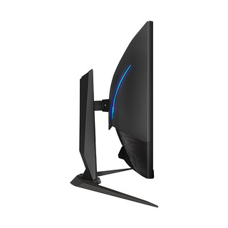 GIGABYTE 技嘉 CV27F 27英寸 VA 曲面 G-sync FreeSync 显示器(1920×1080、165Hz、90%DCI-P3、HDR400)