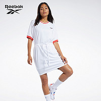 Reebok锐步运动经典女子连衣裙CLD TENNISDRESS网球连衣裙FK2575 白色 S