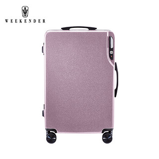 Weekender小清新铝框旅行箱20寸登机女行李箱个性24寸拉杆箱