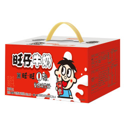 Want Want 旺旺 旺仔牛奶+O泡果奶组合 125ml*16盒（儿童牛奶*12+O泡*4）