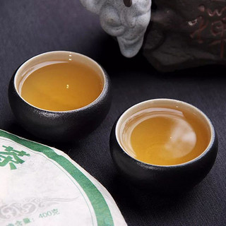 老同志 海湾茶业 普洱茶 生茶 2012年 厚德载物 古树茶 400克/饼