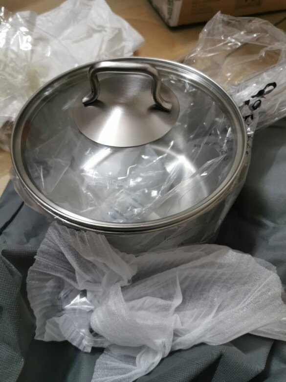 很好用!不小心烧干水,锅底黑了,一冲水就