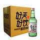 好天好饮（GOODDAY）韩国烧酒原瓶进口 蜜桃味配制酒13.5度360ml*6瓶整箱装 *4件