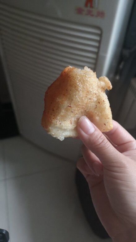 吃完了才来评价的，炸完了酥脆软糯