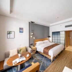 漓江边!桂林喜来登饭店 高雅大床房1晚(含早餐+下午茶)