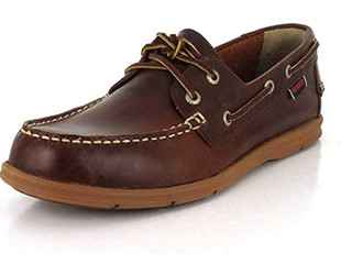 SEBAGO Liteside 男士帆船鞋 Brown Oiled Waxy Leather Bottom UK7