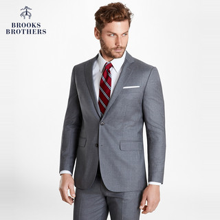 Brooks Brothers/布克兄弟男士意大利产绵羊毛修身商务西装外套