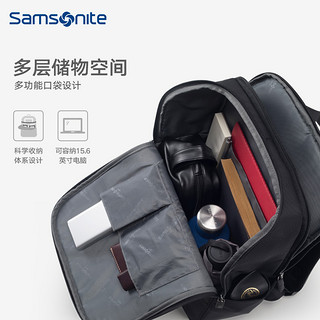 Samsonite 新秀丽 双肩包男士商务电脑包休闲通勤笔记本电脑背包TQ3