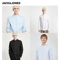 JackJones 杰克琼斯 218305532 纯棉商务休闲衬衫