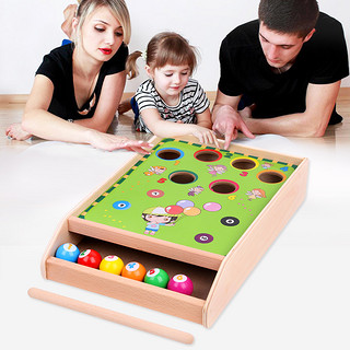 DALA 达拉 儿童亲子互动台球益智类动手专注力3-4-6岁5男孩双人桌球游戏玩具