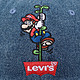 Levi’s 李维斯 X SUPER MARIO联名 38021-0343 男士牛仔棒球帽