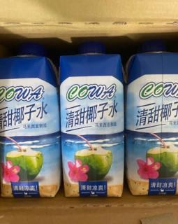 cowa清甜椰子水330ml12瓶