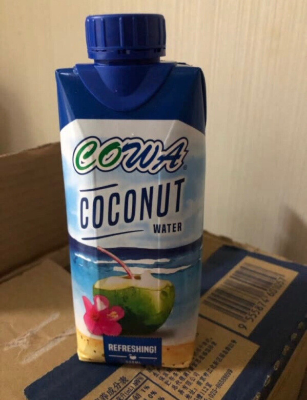 第一次买罐装的椰子水价格划算味道清透