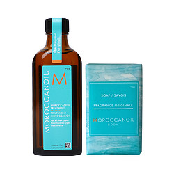 MOROCCANOIL 摩洛哥护发精油 100ml+润肤皂200g