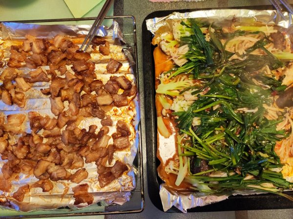 这个五花肉我家买的是用来烤的，要吃的时候