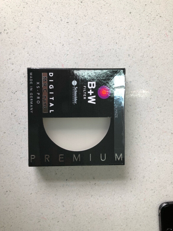 真香系列之B+WUV镜,能给的细节图我都