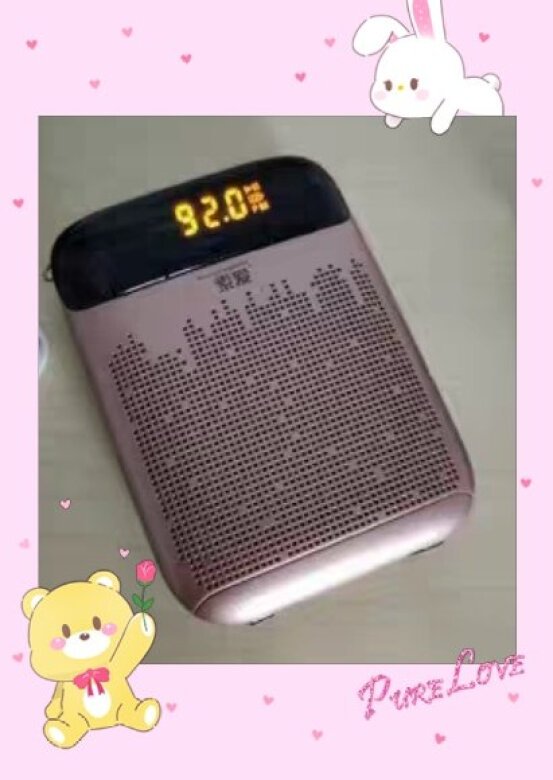玫瑰金色颜色很漂亮，无杂音，声音洪亮，无