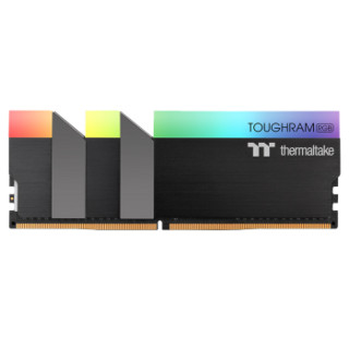 Tt RGB DDR4 4400 16GB(8Gx2)套装 台式机内存灯条 电竞/软件控制/联动主板 炫彩 3200频 8Gx2 黑色