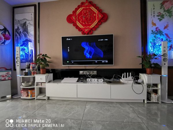 首先这套系统的兼容性非常强,然后音质分配