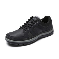 Rockport 乐步 男士牛皮革休闲运动鞋 CG9005 黑色 42.5