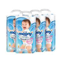 moony 尤妮佳 男婴用拉拉裤 L44片*4包