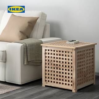 IKEA 宜家 IKEA00000168 HOL霍尔边桌 原木色 50*50cm