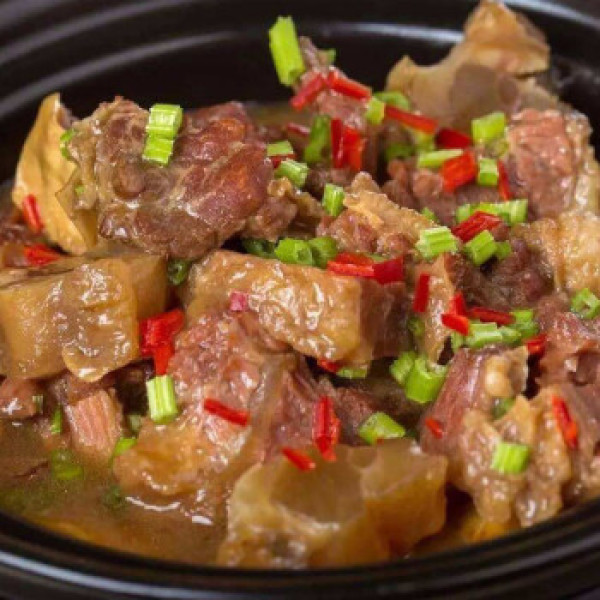 500g 牛肉 半成品菜 速冻菜肴 熟食 加热即食 牛腩 牛筋 筋头巴脑